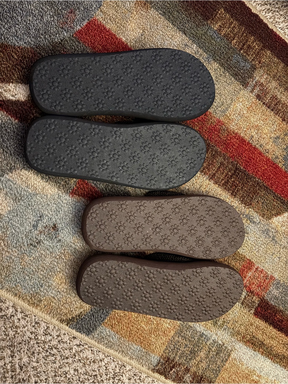 Rocket Dog Flip Flops in Black and Brown with Black Straps - Picture 2 of 4